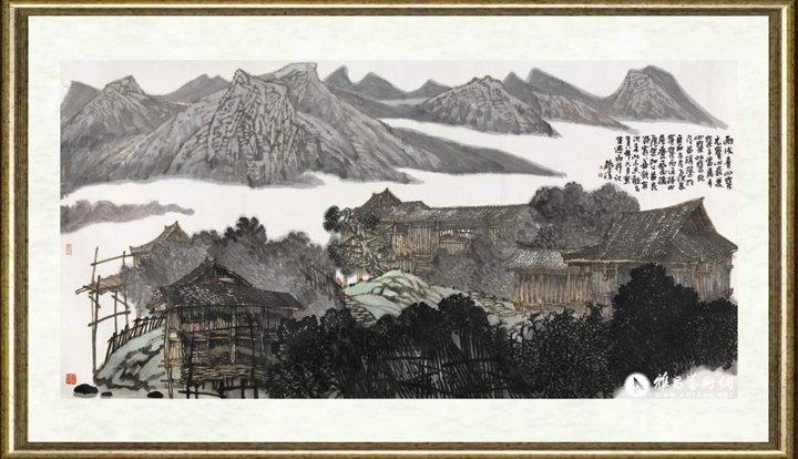 黄格胜_雨后青山寨 